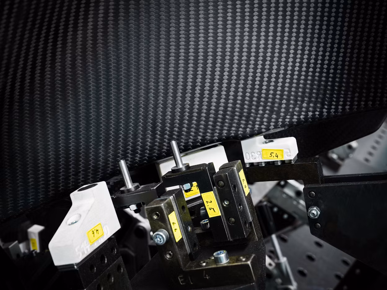 Metallic components.