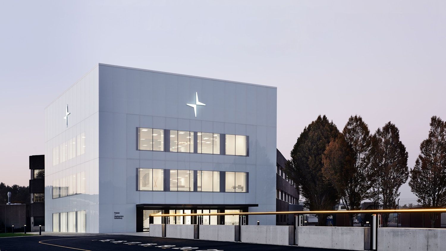 Polestar Headquarters, known as The Cube.