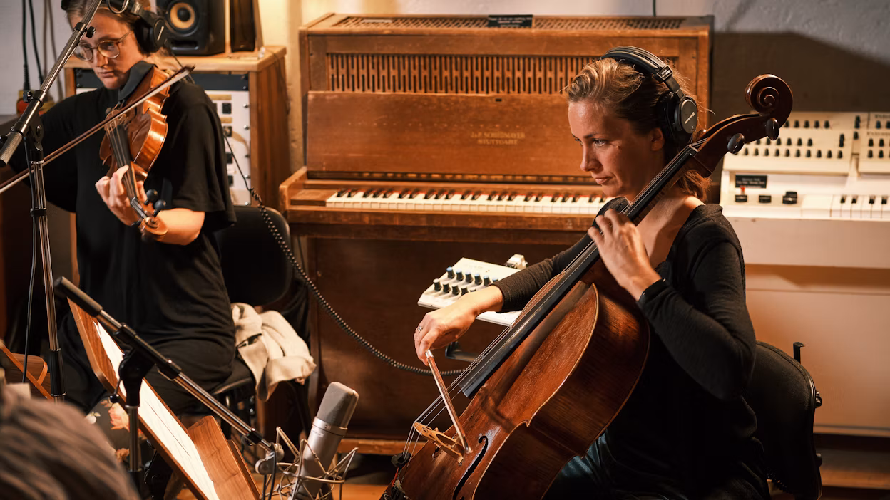 Making Polestar music at Svenska Grammofon Studion