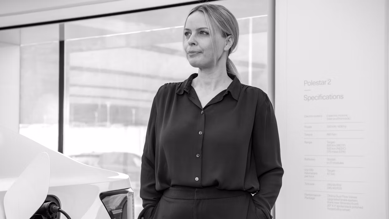 Fredrika Klarén is Head of Sustainability at Polestar.