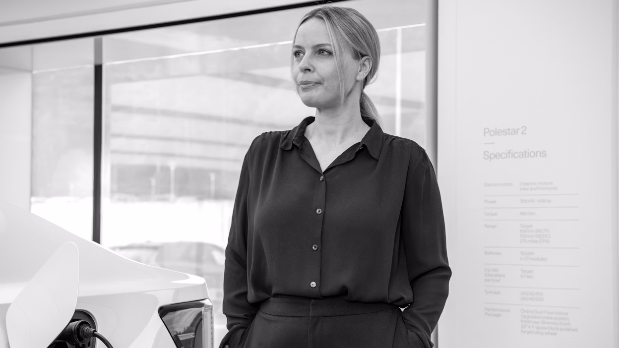 Fredrika Klarén is Head of Sustainability at Polestar.