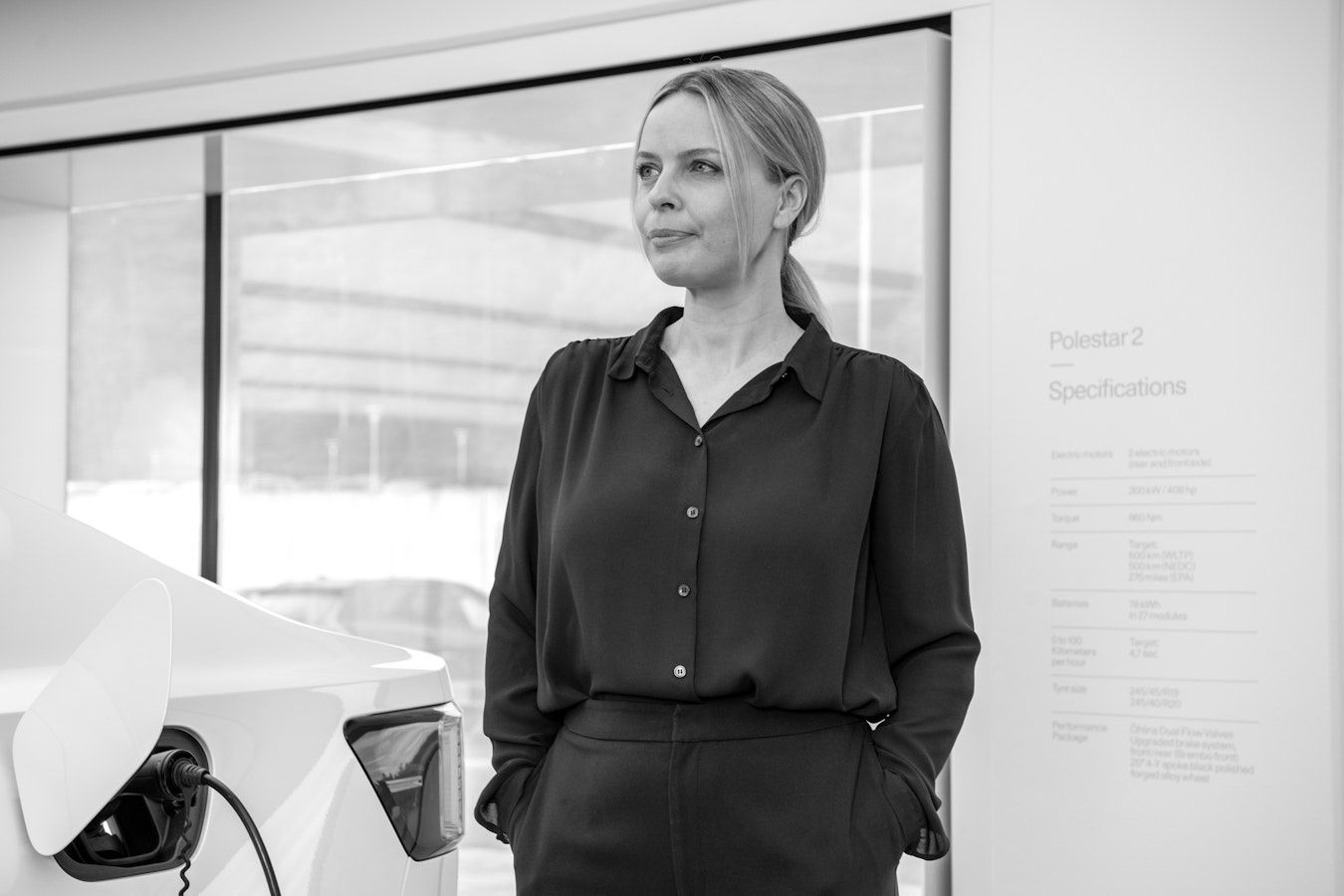 Fredrika Klarén is Head of Sustainability at Polestar. 