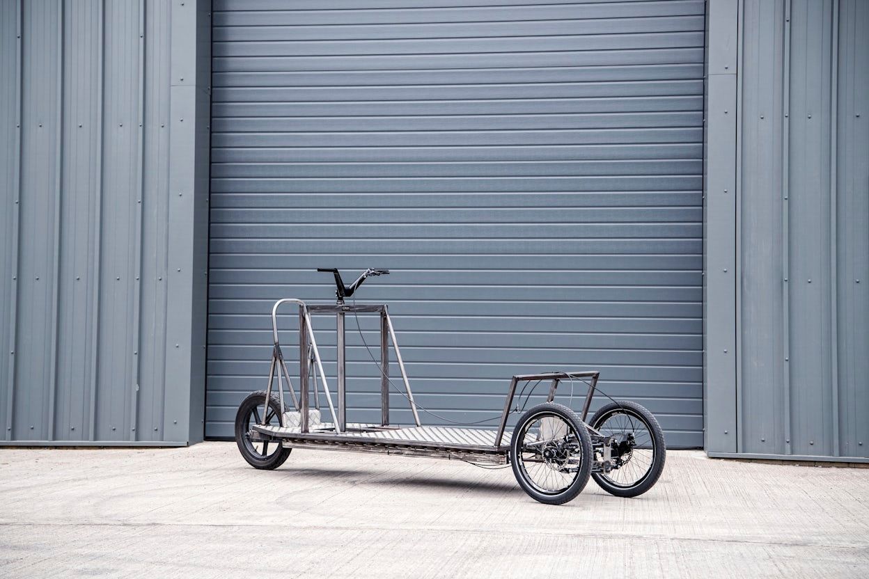 Le transporteur du tricycle électrique Re:Move.