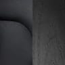 Matériel "WeaveTech" de couleur charbon avec déco noir cendré (végane)