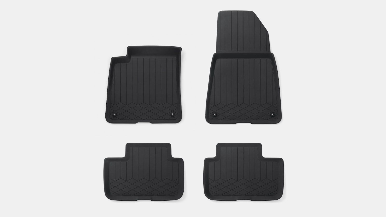 front and rear mats