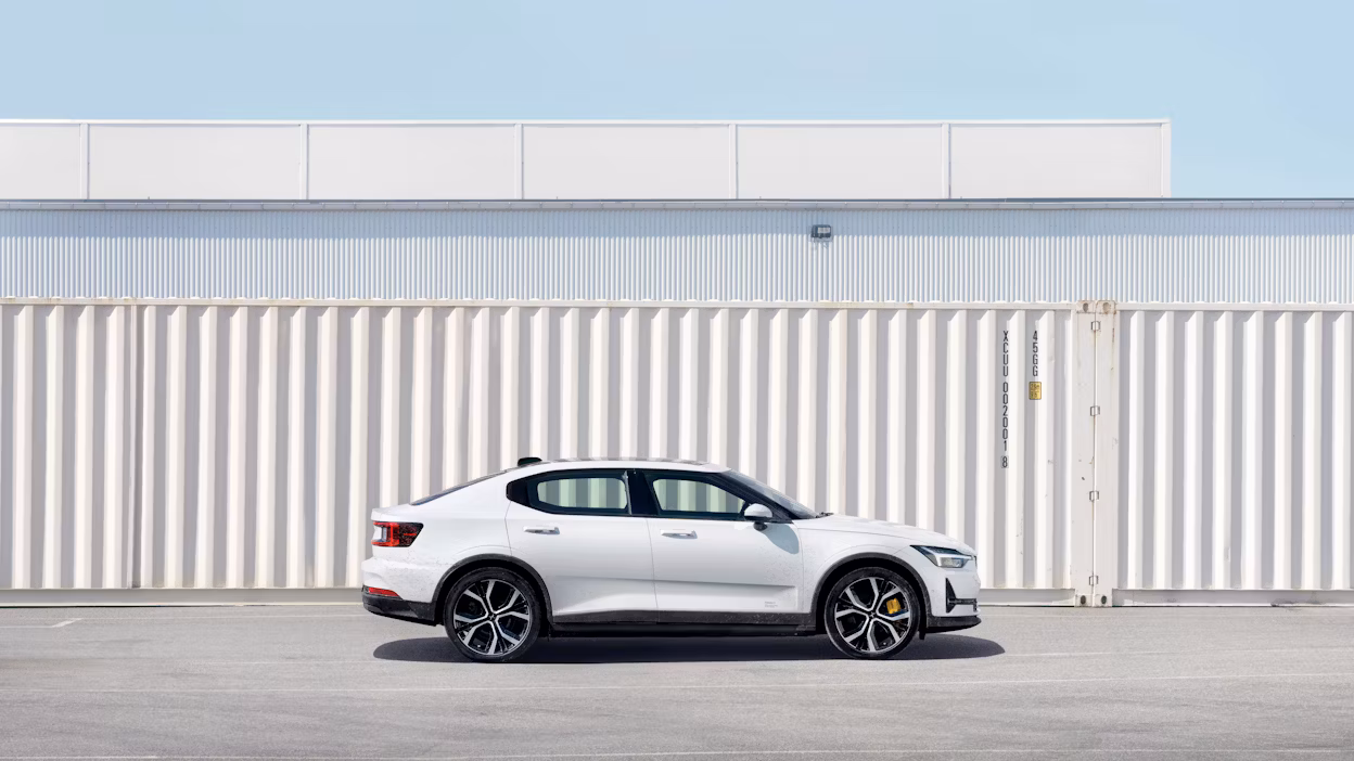 Polestar 2 side view