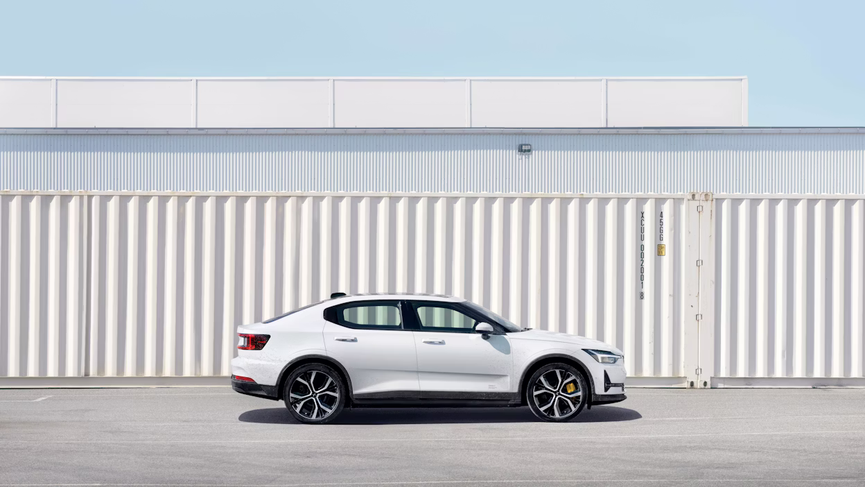 Polestar 2 side view