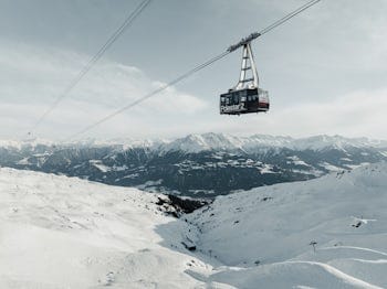 Swiss ski resort Laax.