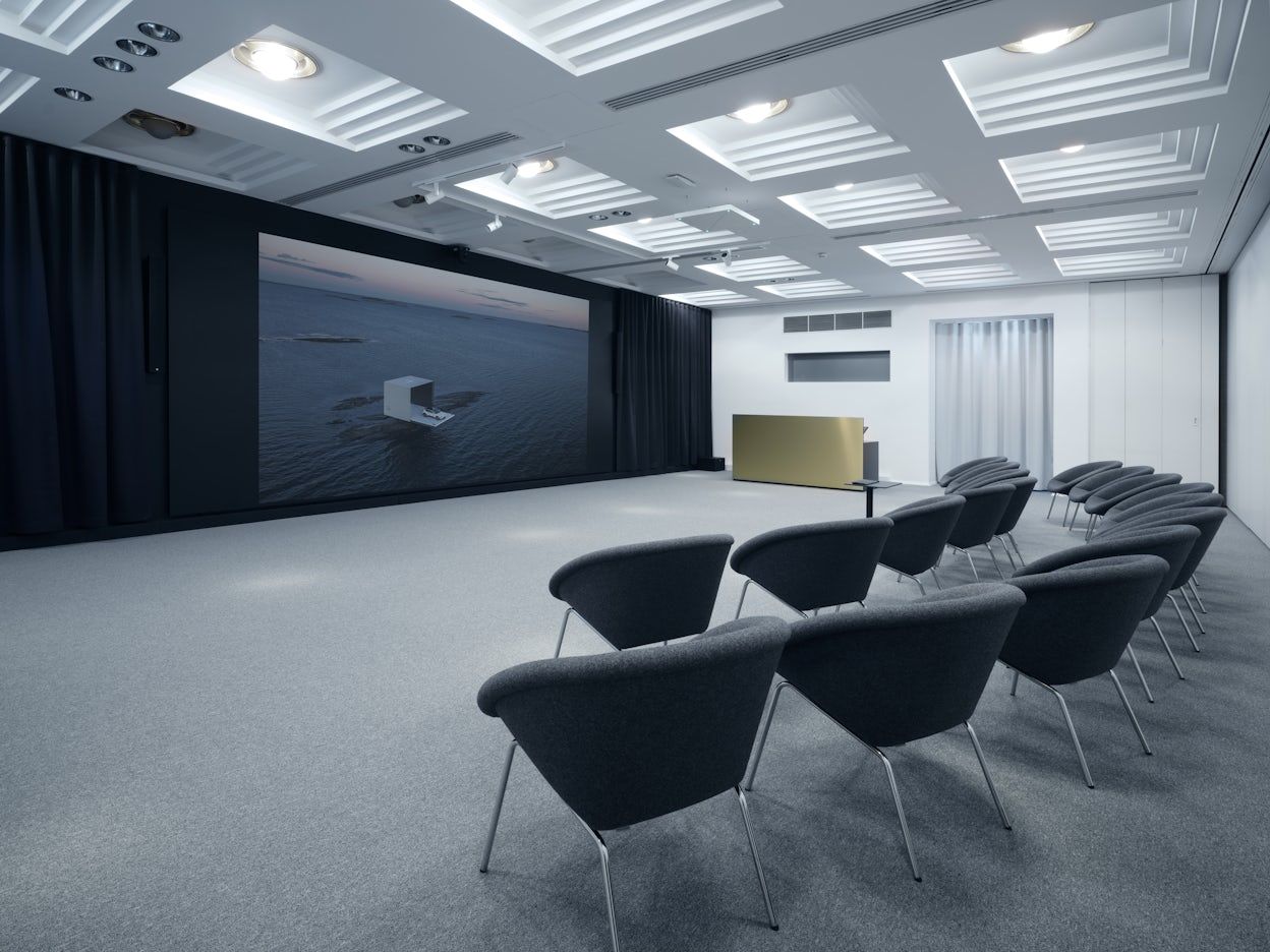 Polestar presentation room in the design studio in Gothenburg
