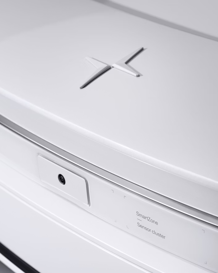 Close-up of Polestar 3 SmartZone