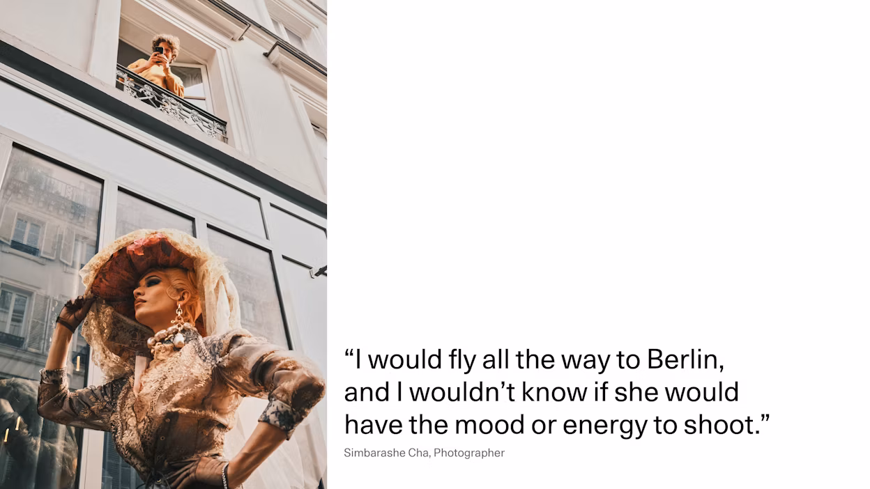 Street fashion photograph.