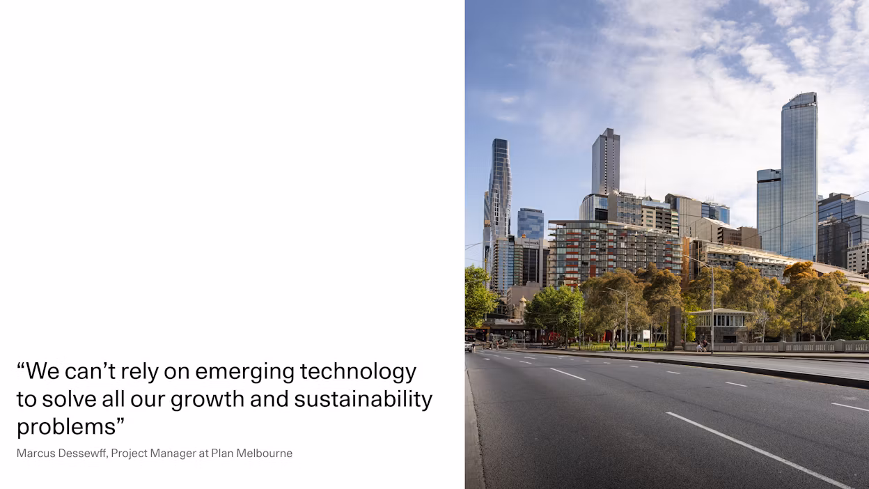 A street view photograph from Melbourne.