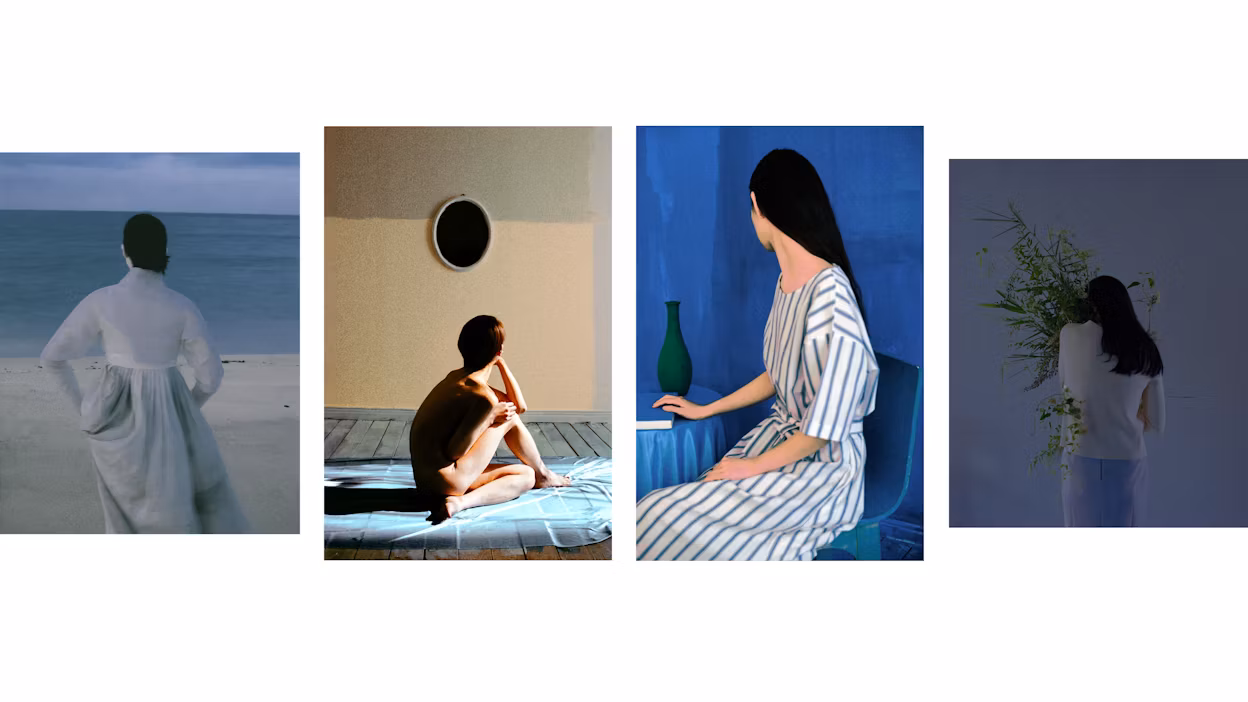 A canvas of different art work made by Rala Choi.