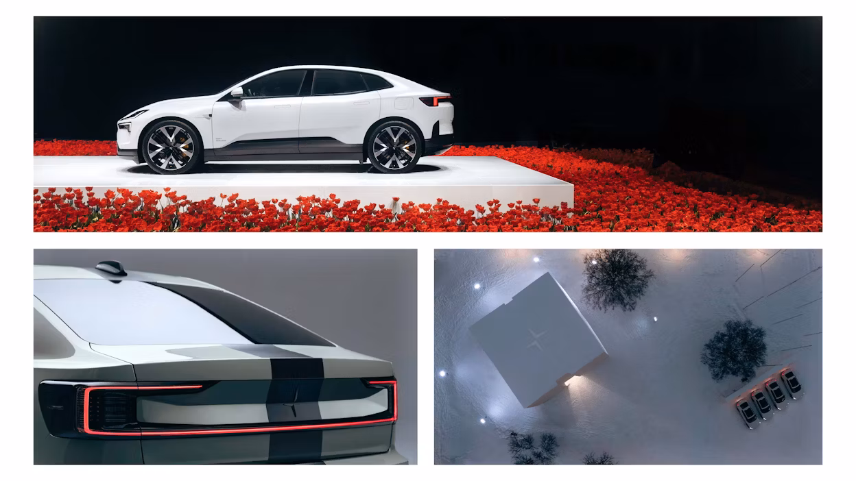 Photo canvas: Polestar 4 launch, BST, Snow Space