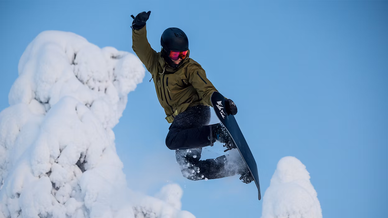 Antti Autti snowboarding.