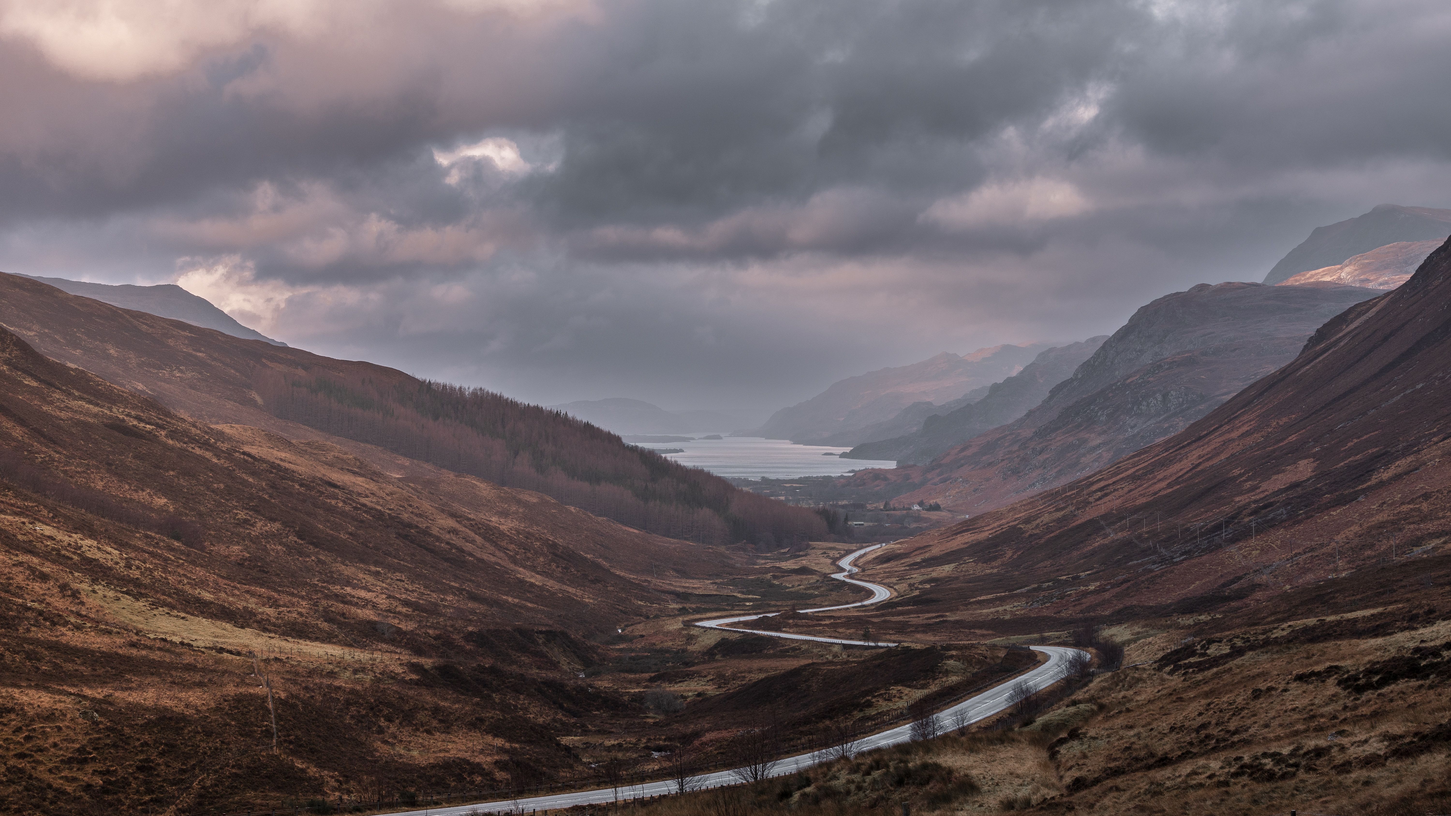 The Scottish Highlands.