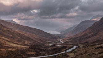The Scottish Highlands.