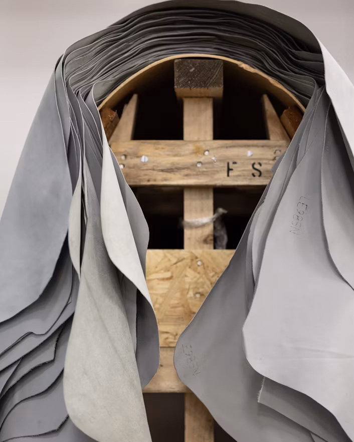 Nappa leather for Polestar 3 interior.