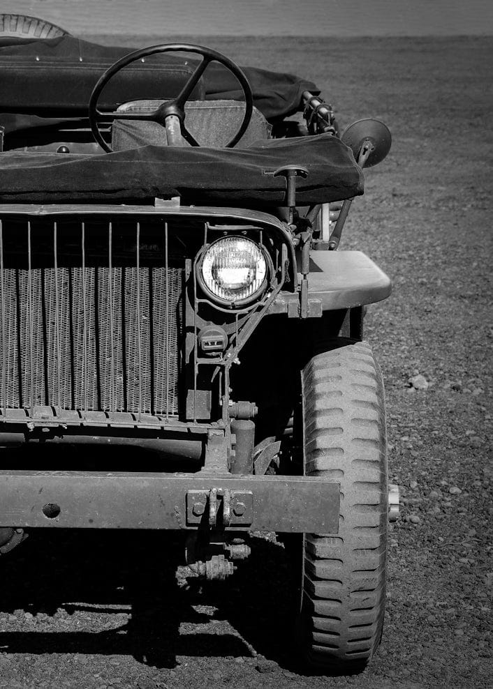 Old 1940s jeep