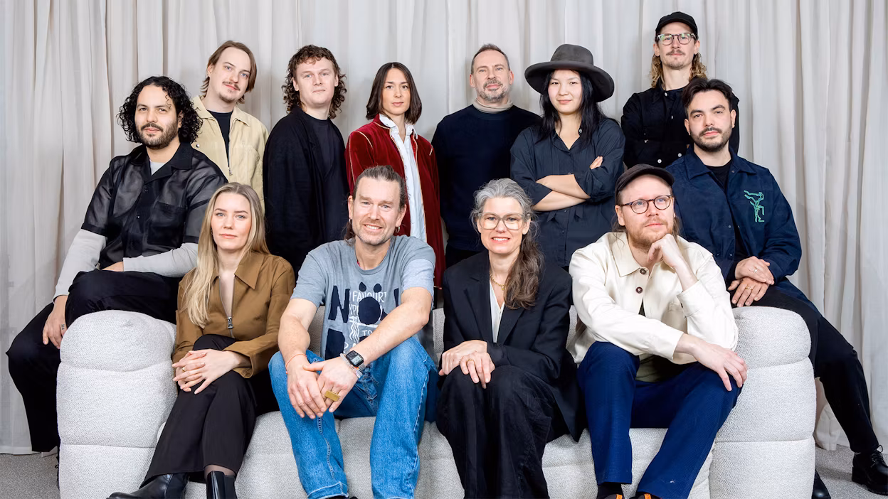 Group photo of this year's winners of the ELLE Deco Design Awards, Hanna Hansdotter and Lisa Larson are missing