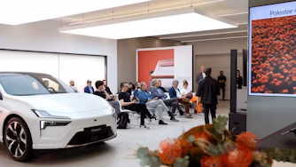 Polestar 4 event at Milan Space