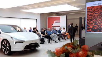 Polestar 4 event at Milan Space