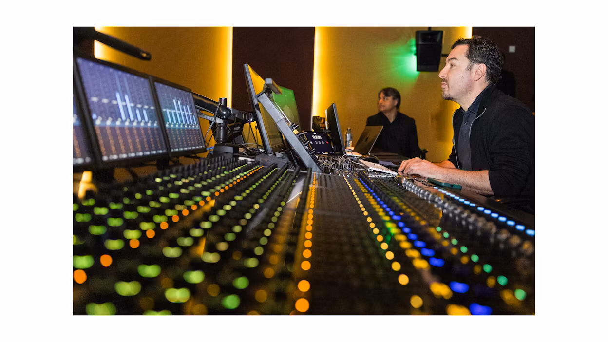 Luis del Toro, Sound Engineer, Dolby.