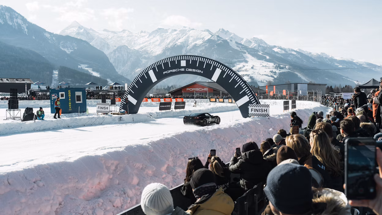 Ice track at FAT Ice Race event
