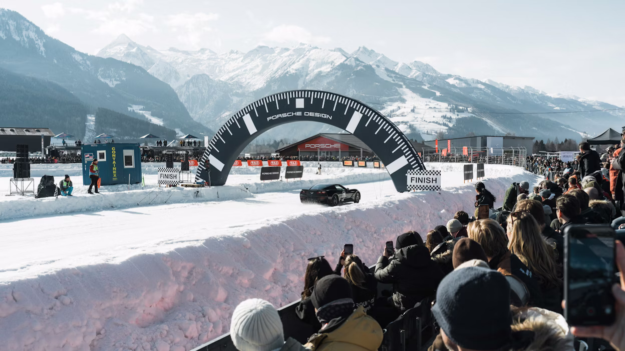 Ice track at FAT Ice Race event