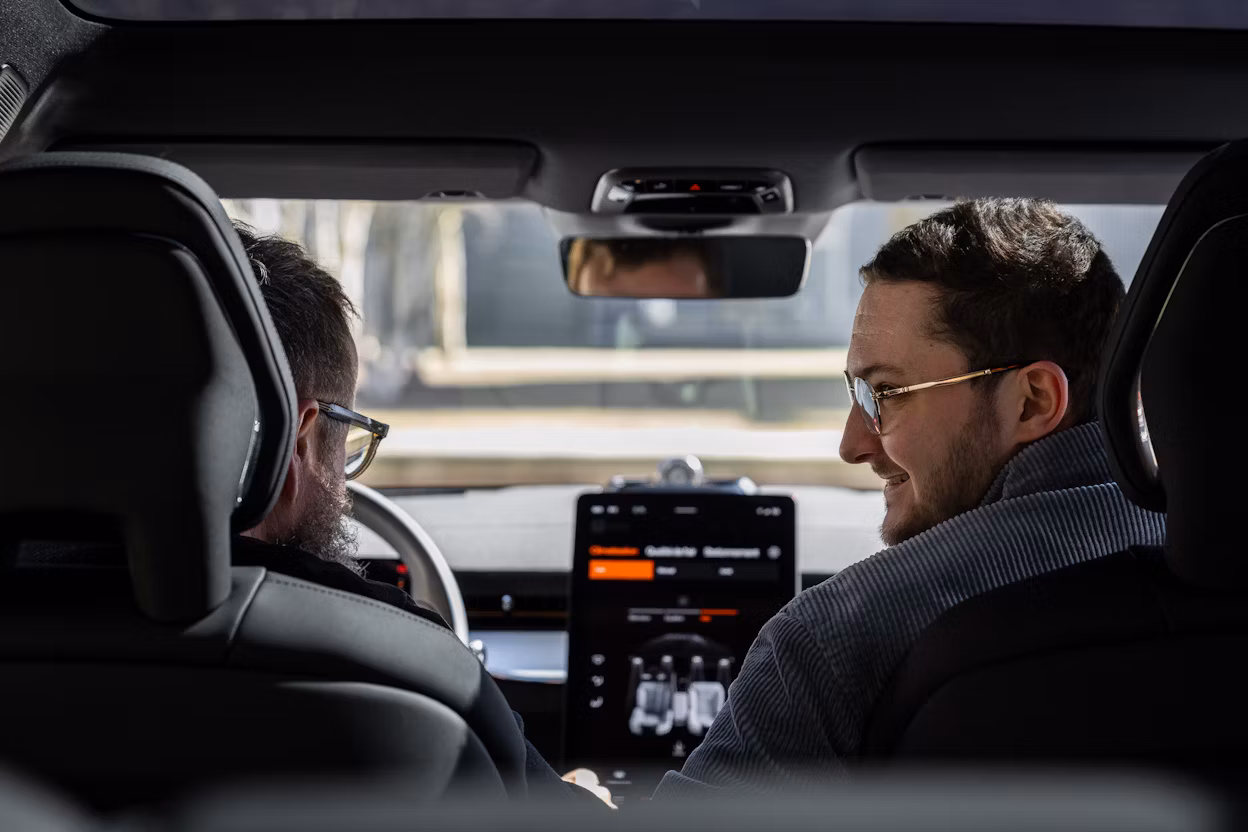 Interieur d'une Polestar