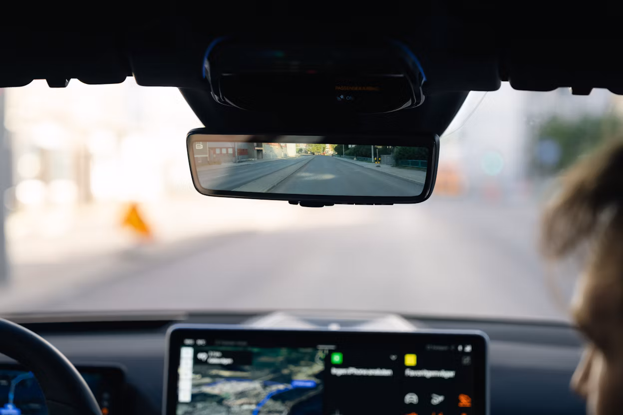 HD skärmen i Polestar 4