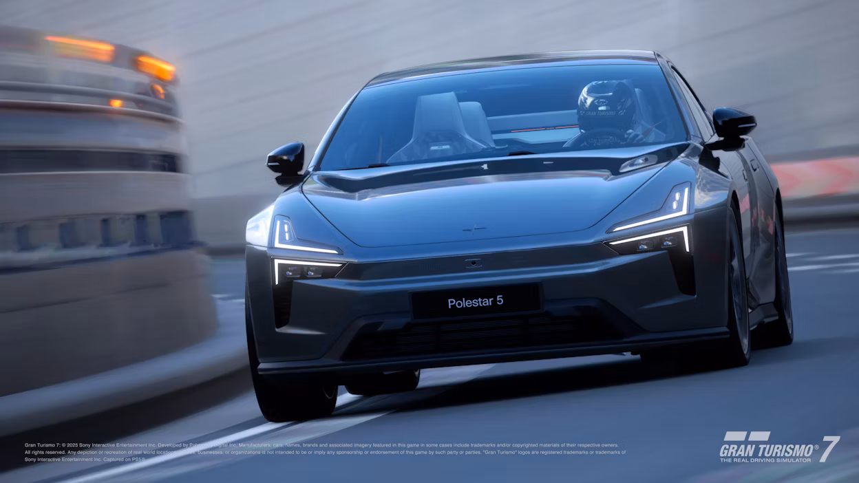 Polestar 5 in Gran Turismo 7 game