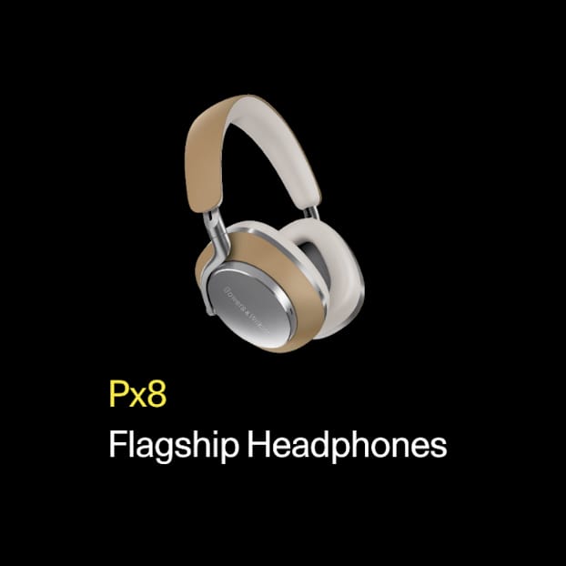 Tan Bowers and Wilkins Px8 Flagship Headphones