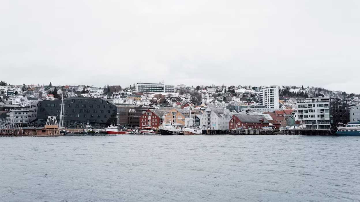 Harbour setting in daytime