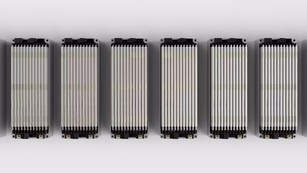 Grey battery packs