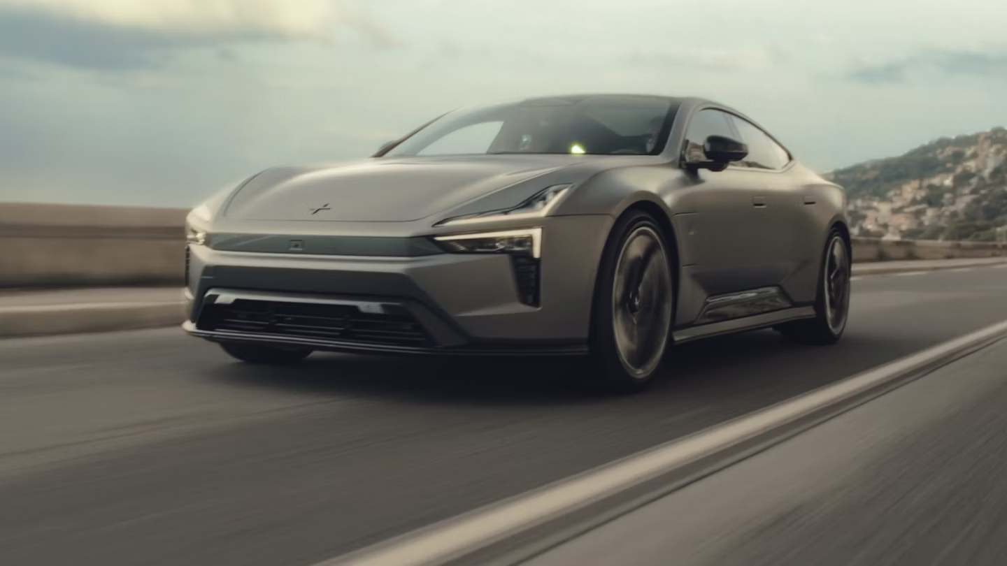 Polestar 5 performance scenes
