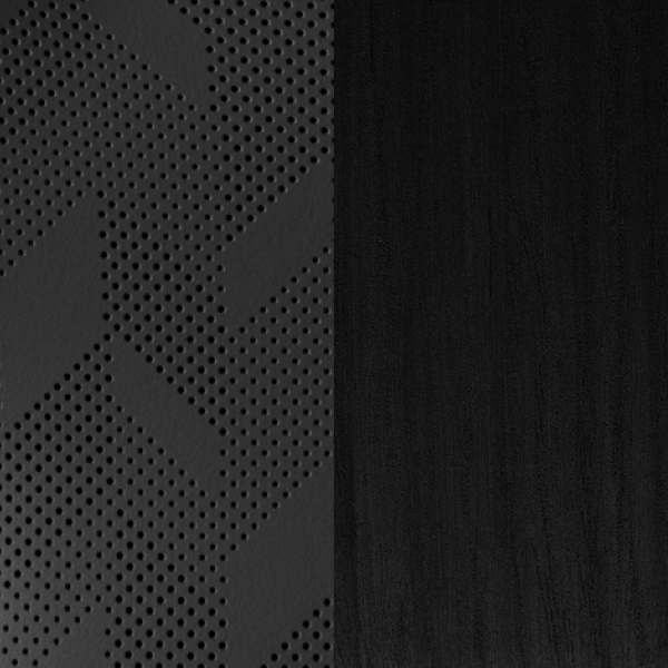 Charcoal leather and Black ash deco theme