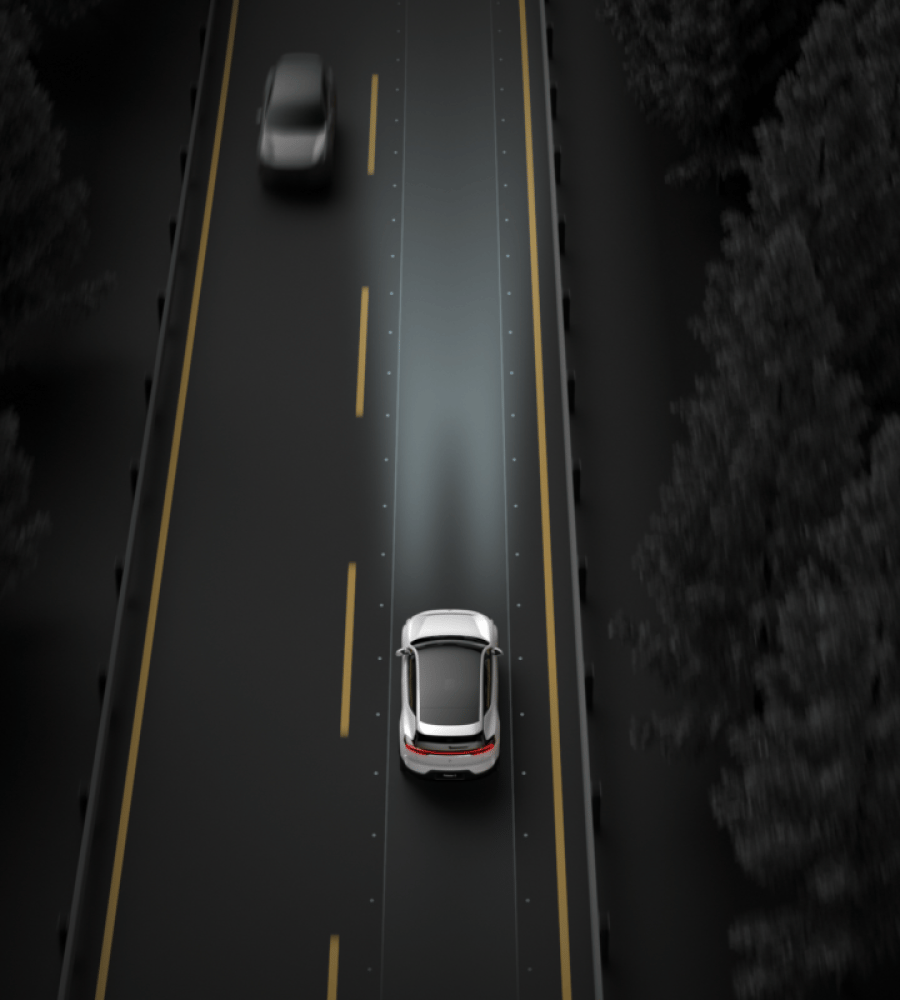 Polestar 3’s Active High Beam system.