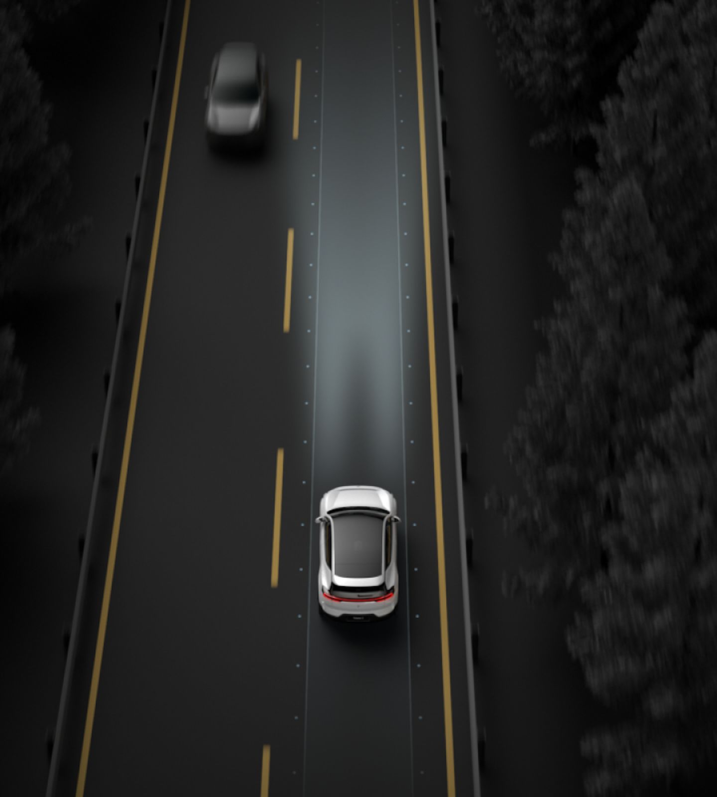 Polestar 3’s Active High Beam system.