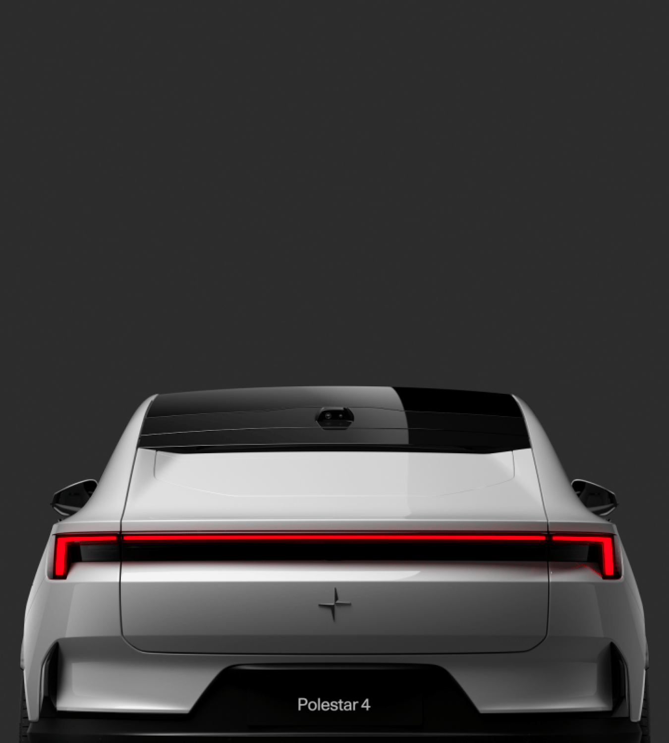 Polestar 4 coupé’s roof-mounted camera up close