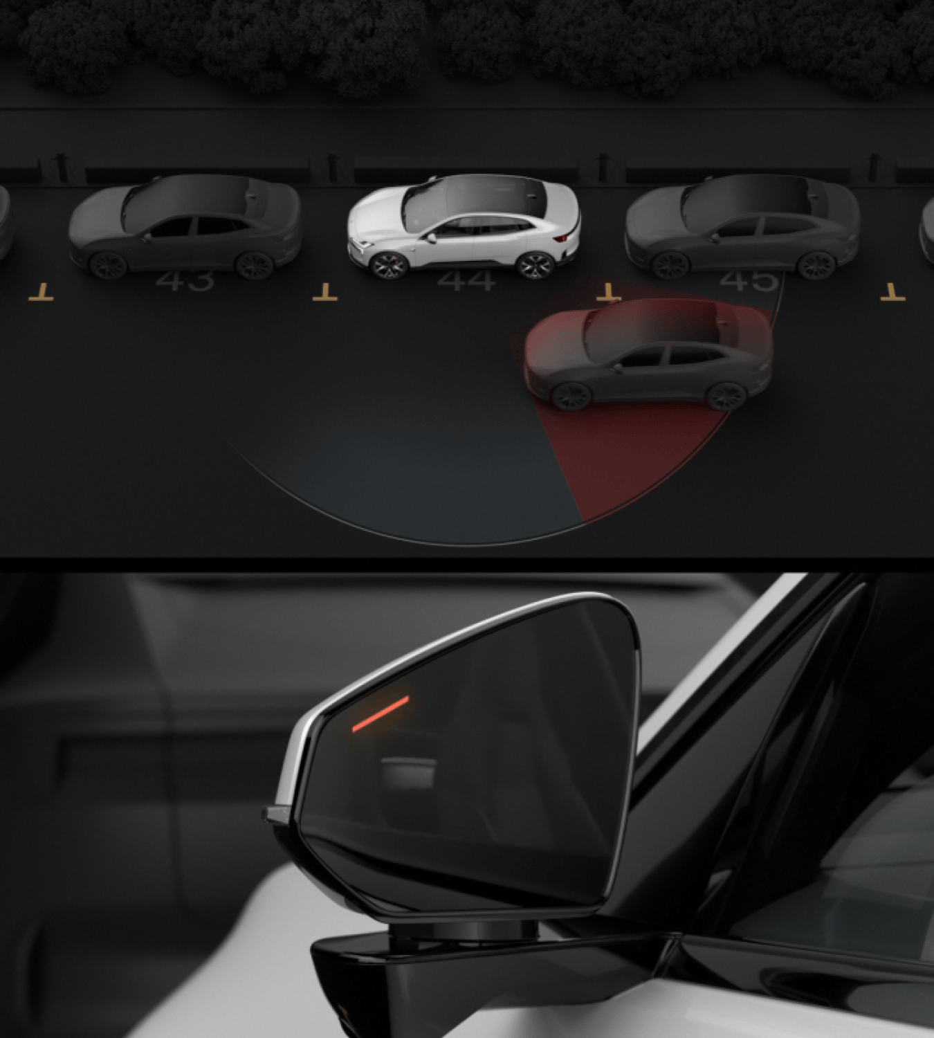 Polestar 4 coupé warns occupants with Exit Assist