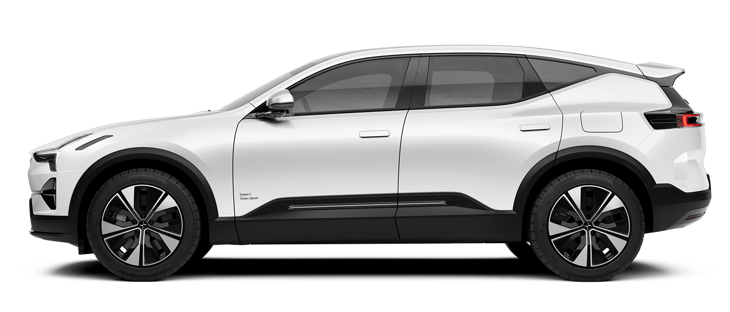 Polestar 3 SUV in side view
