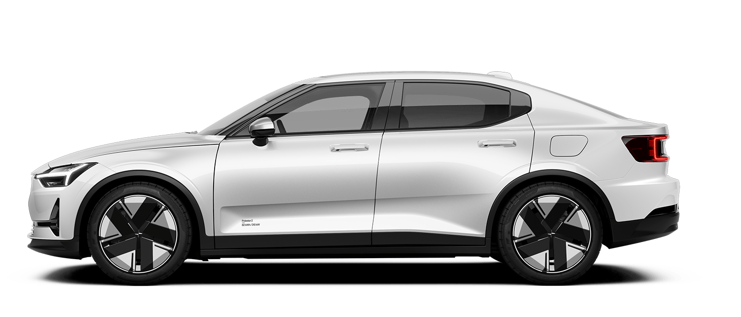 Polestar 2 side view
