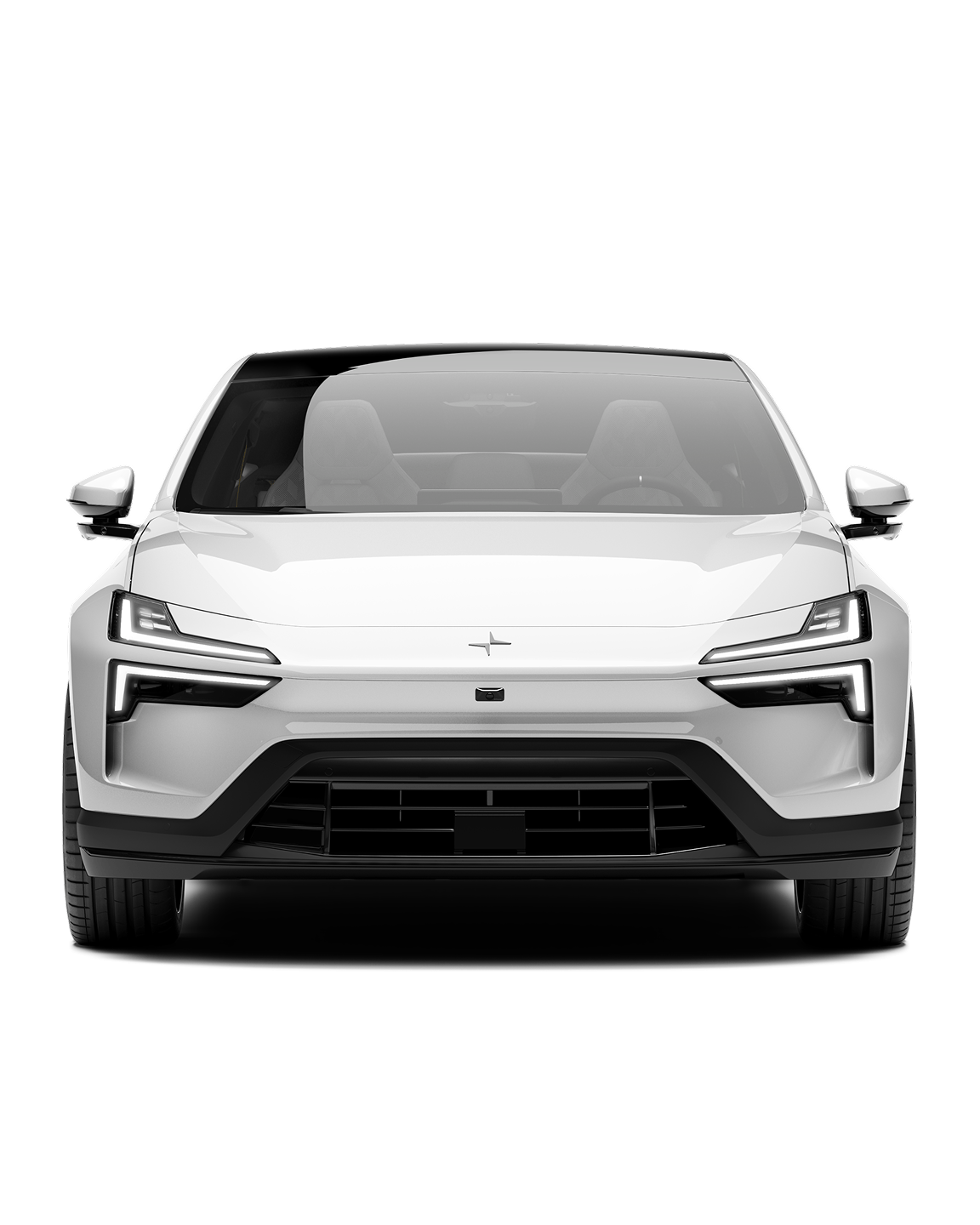 Polestar 4 coupé front view