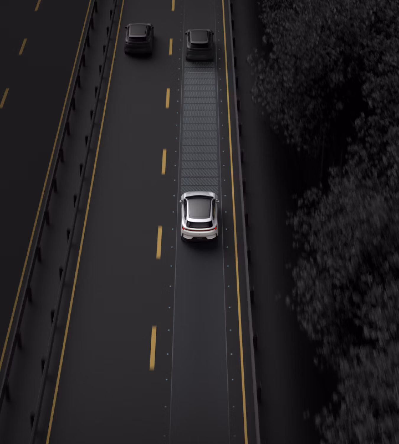 Polestar 4 SUV keeps a safe distance with Adaptive Cruise Control