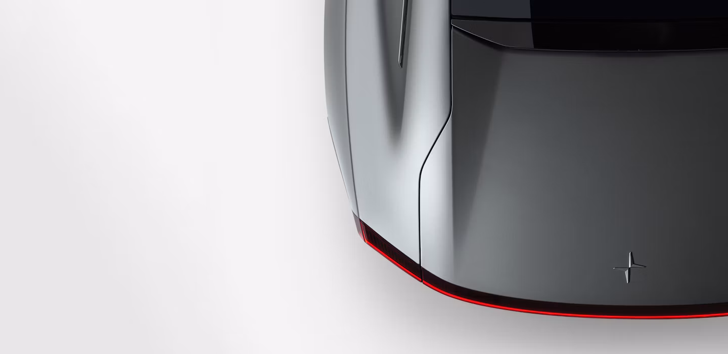 Polestar 5 from above.