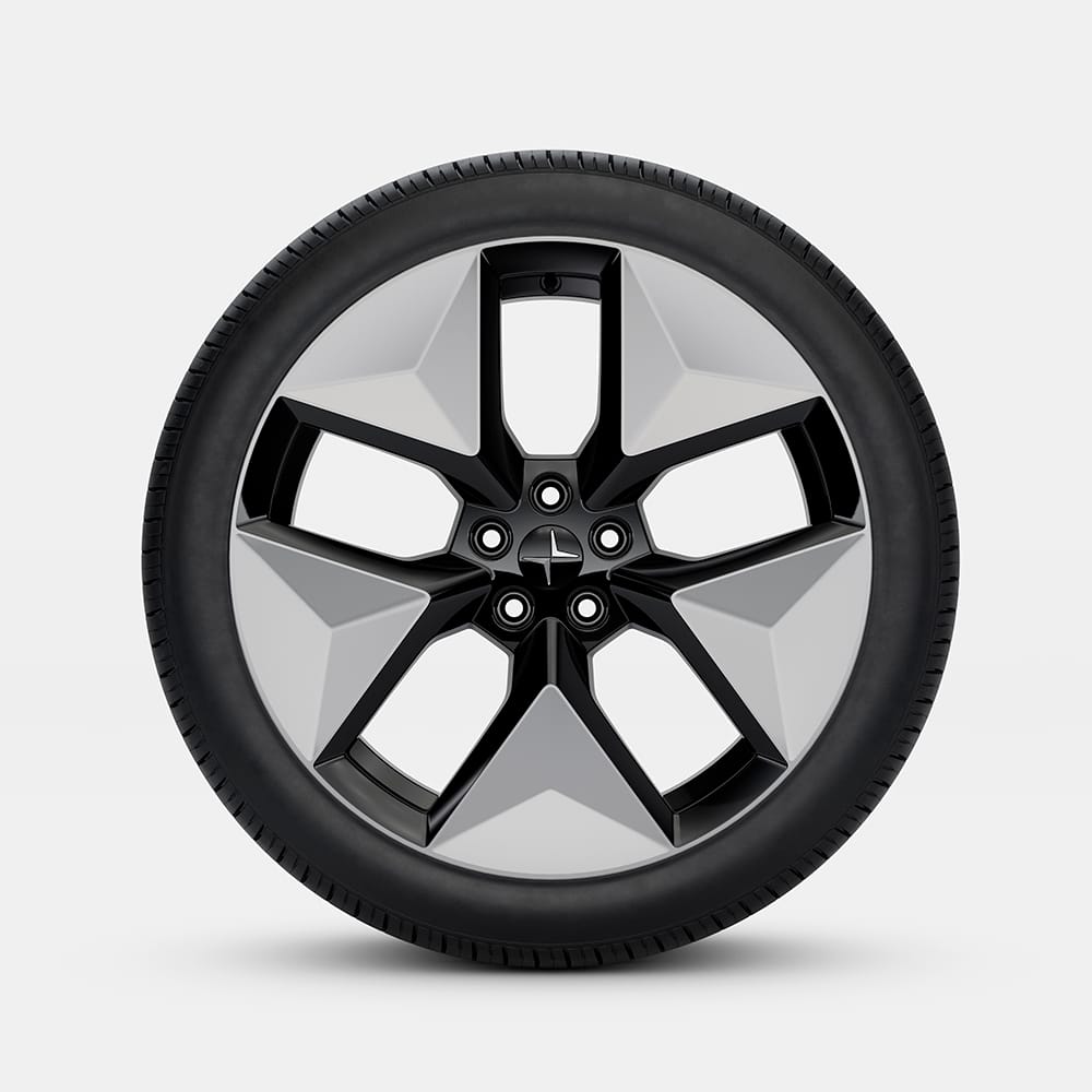 Eibach 20mm Wheel Spacer (Pair) - Silver for 2021-2022 Polestar Polestar 2