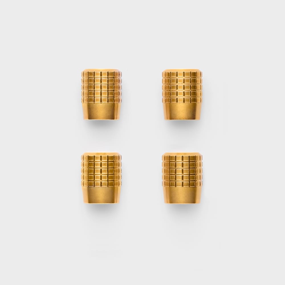 Polestar Extras Polestar United States Swedish gold valve caps