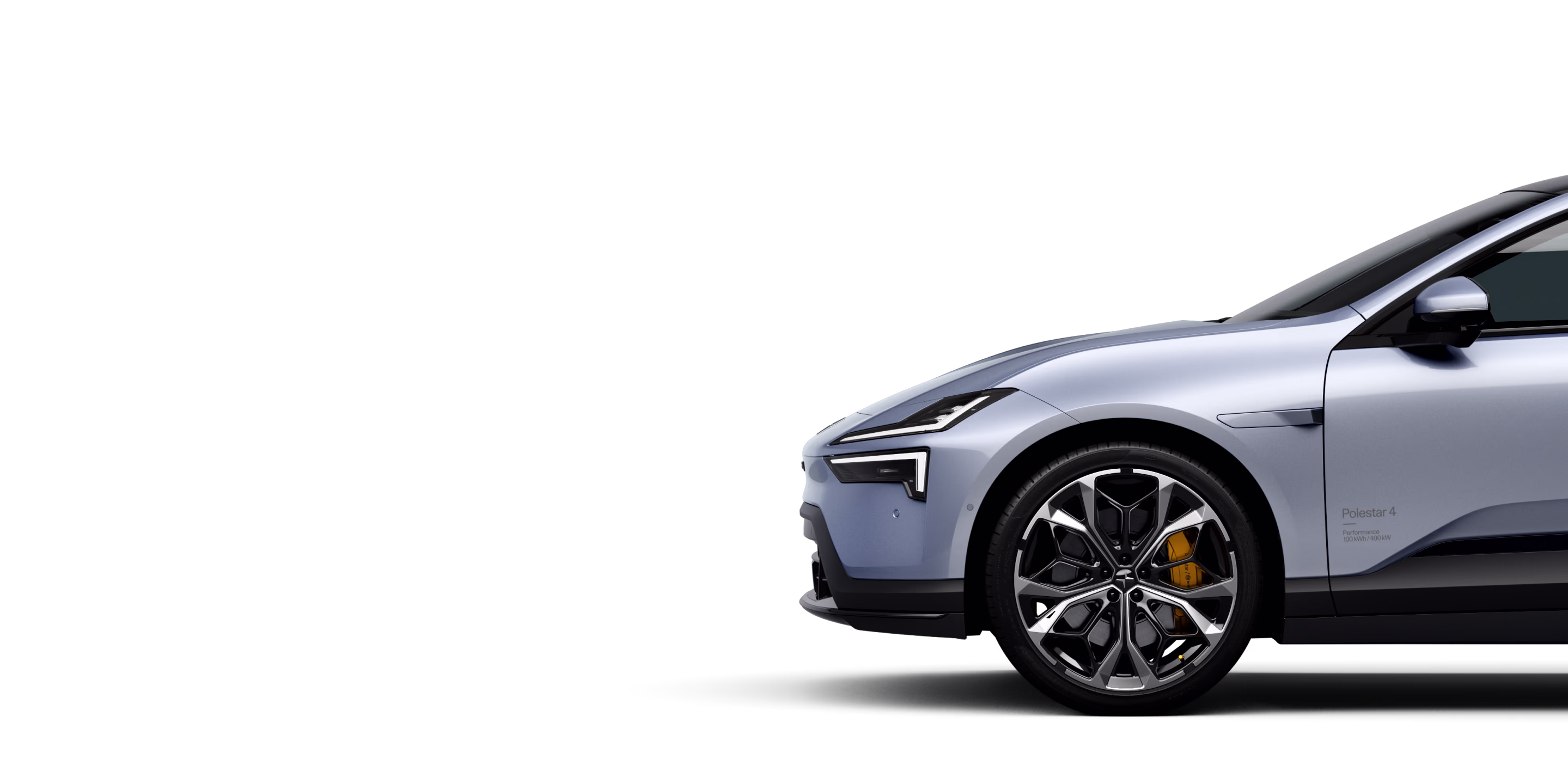 Sportwagen vooraan. SUV achterin. Inclusief achterruit.